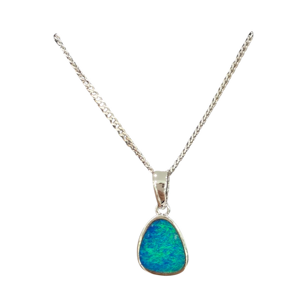 Australian Opal | Felicity Sterling silver pendant