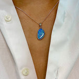 Australian Opal | Naomi Sterling silver pendant