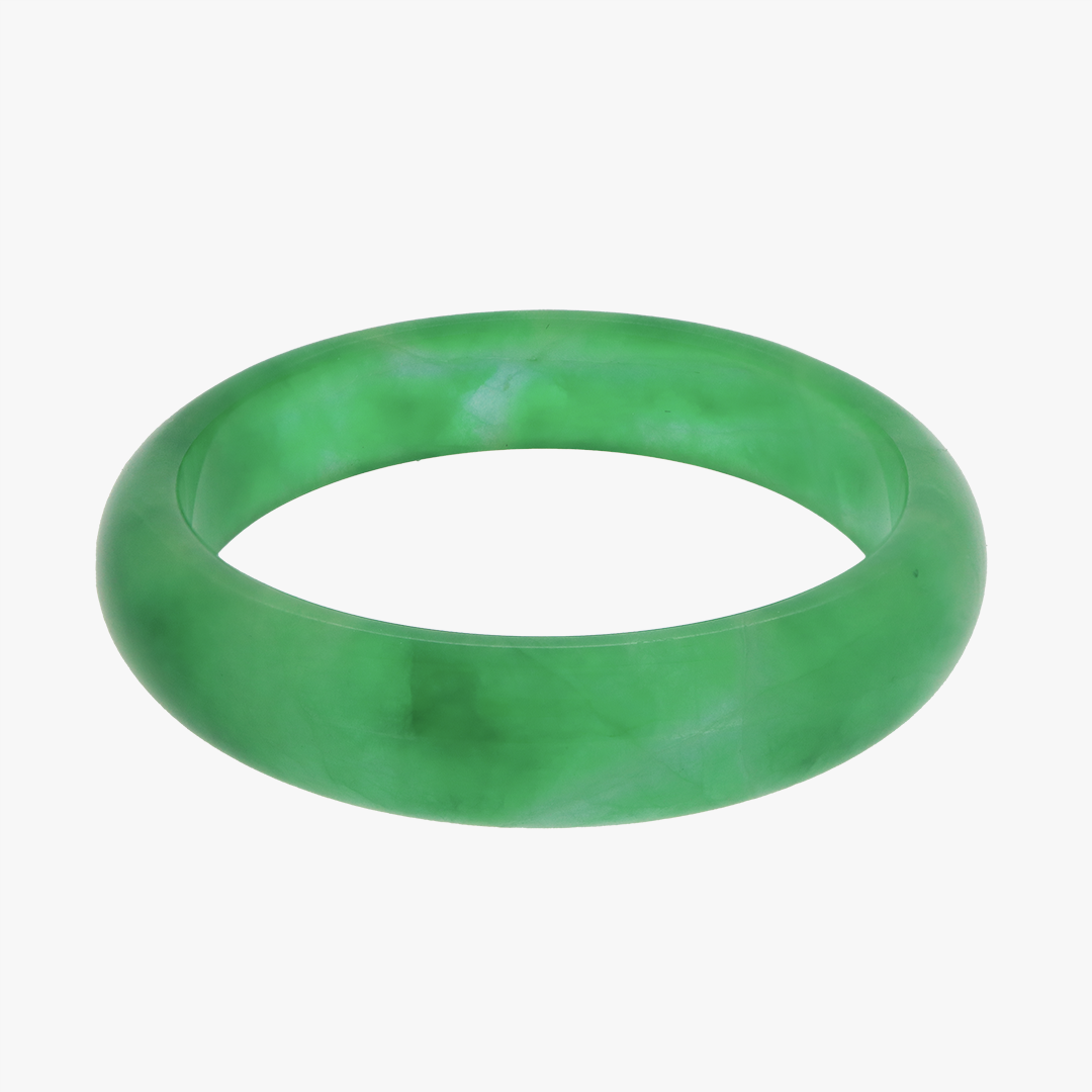 Algae Jade Bangle