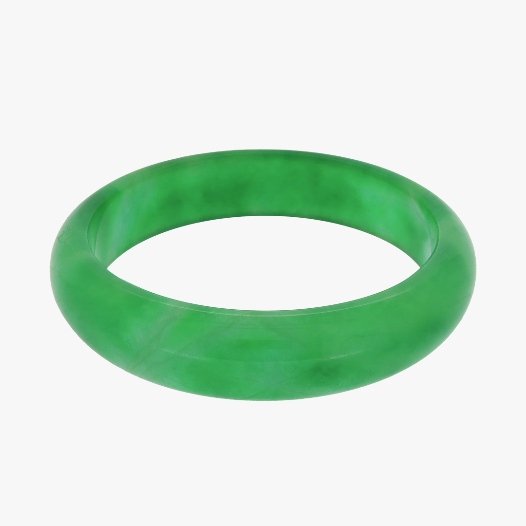 Algae Jade Bangle