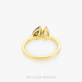 AMELIE | Toi et Moi 18K Yellow Gold Engagement Ring