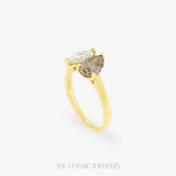 AMELIE | Toi et Moi 18K Yellow Gold Engagement Ring