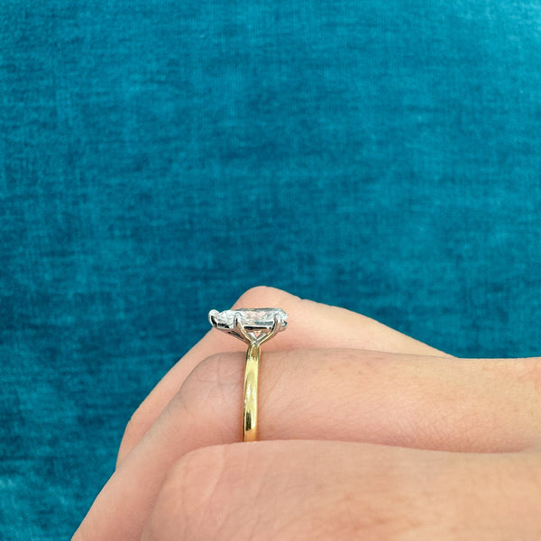 PAIGE | 1CT PEAR CUT SOLITAIRE ENGAGEMENT RING