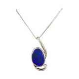 Australian Opal | Ciara Sterling silver pendant