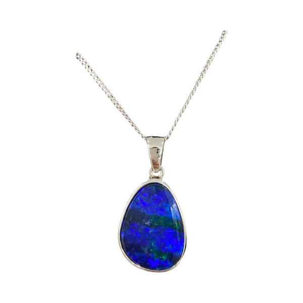 Australian Opal | Heather Sterling silver pendant