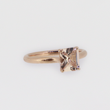 ELODIE | 9K Rose Gold Natural Morganite Ring
