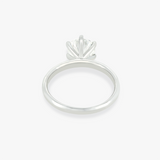 ELEANOR | Platinum 2ct Round Diamond Solitaire Ring