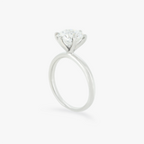 ELEANOR | Platinum 2ct Round Diamond Solitaire Ring