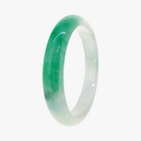 Snow Drop Jade Bangle