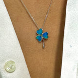 Australian Opal | Willow Sterling silver pendant