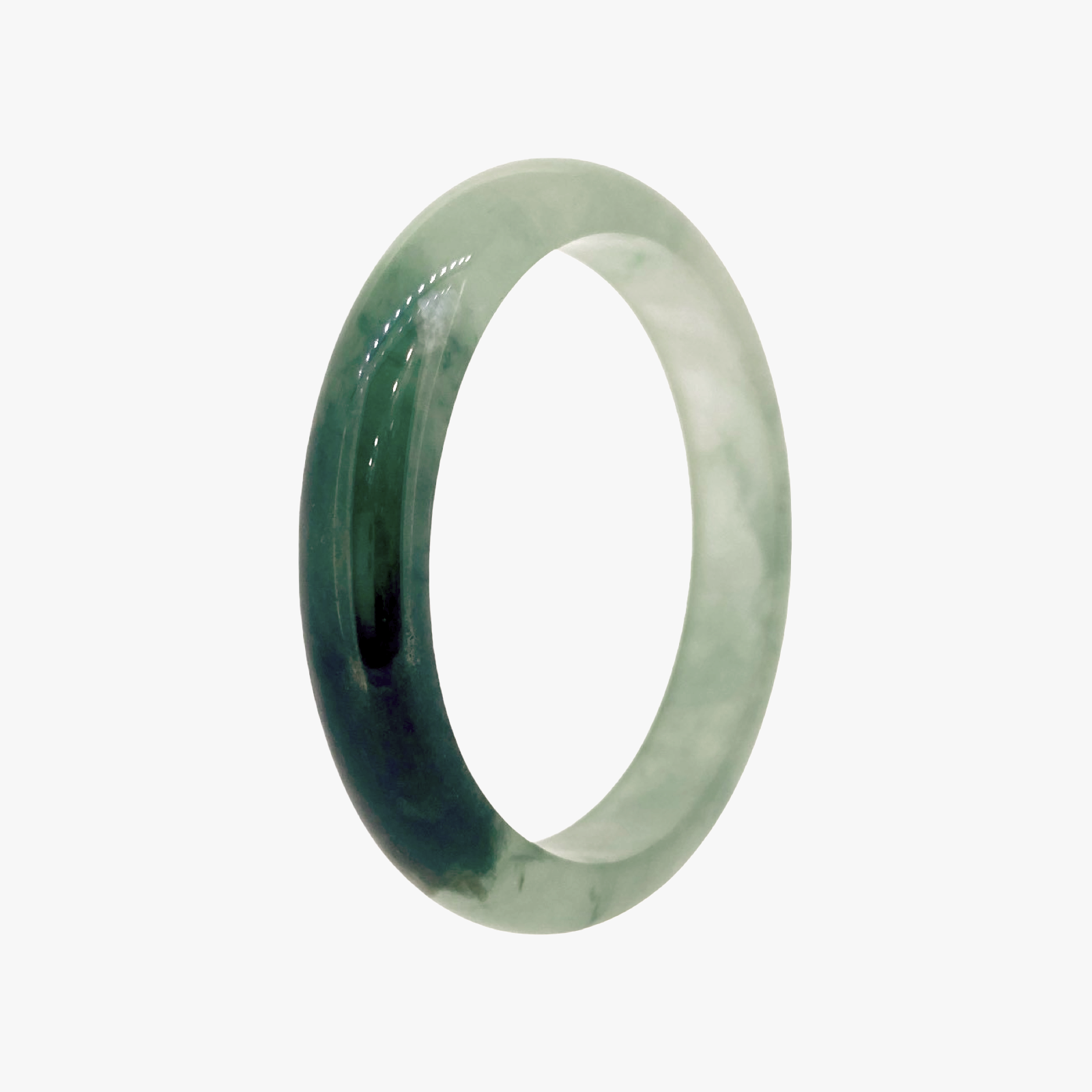 Ink Splot Jade Bangle – The Classic Jewellers