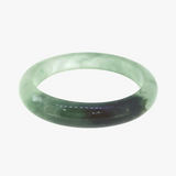 Ink Splot Jade Bangle