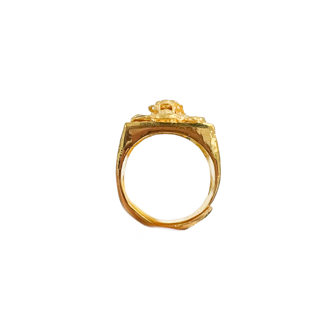 Imperial Dragon Ring | 24K Gold - The Classic Jewellers