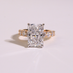 RACHELLE | 4ct Radiant Lab Diamond- Ready to Ship - The Classic Jewellers