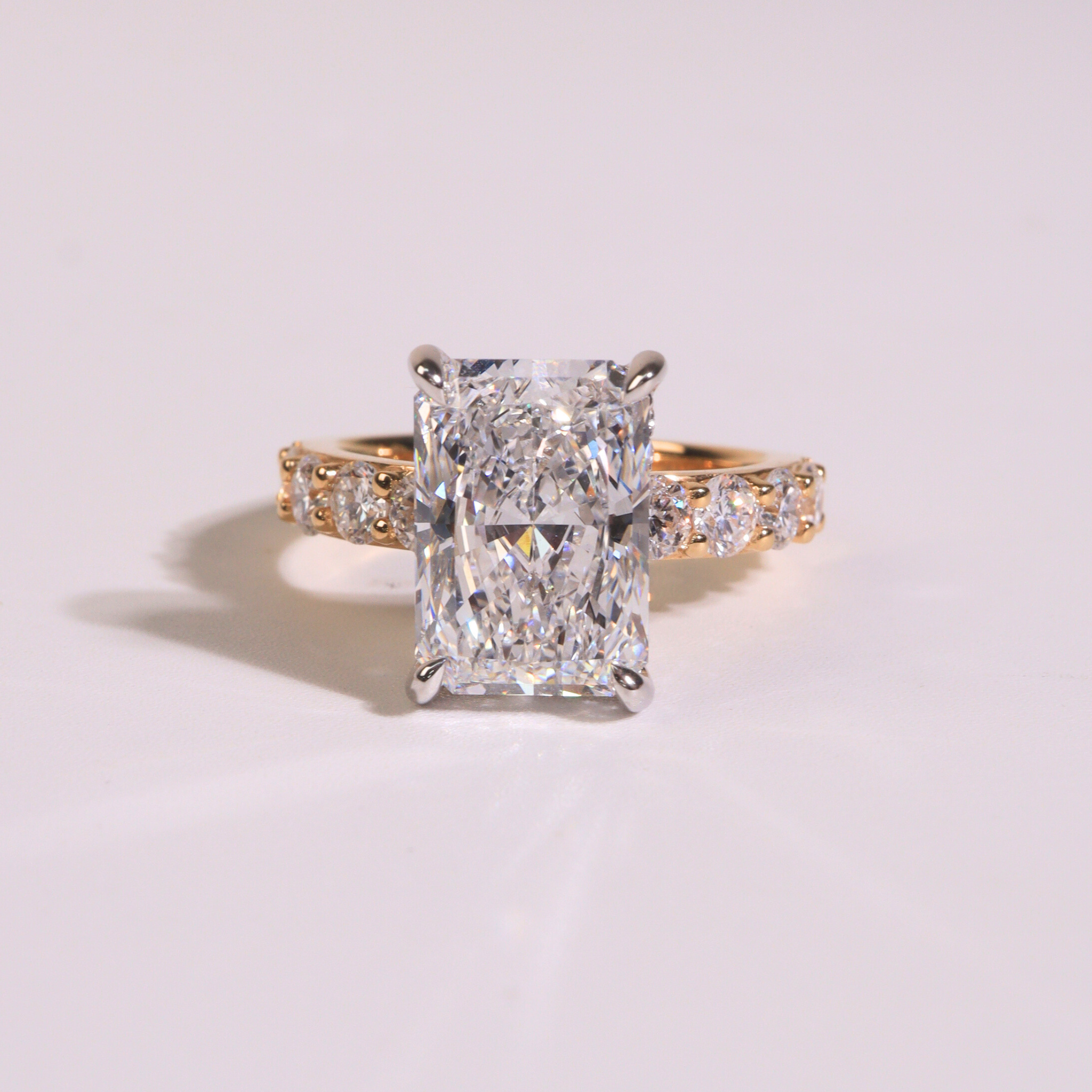 RACHELLE | 4ct Radiant Lab Diamond- Ready to Ship - The Classic Jewellers