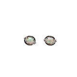 Tinker Bell S/S Solid Opal Stud Earrings C8038