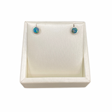 Australia Opal | Barbara Sterling Silver BLDR doublet opal stud earring