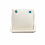 Australia Opal | Naomi Sterling Silver BLDR doublet opal stud earring