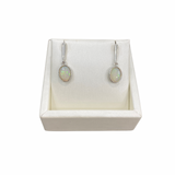 Lining | Australian Solid Opal Sterling Silver Drop Stud Earrings