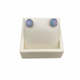 Leah | Australian Doublet Opal Sterling Silver Stud Earring