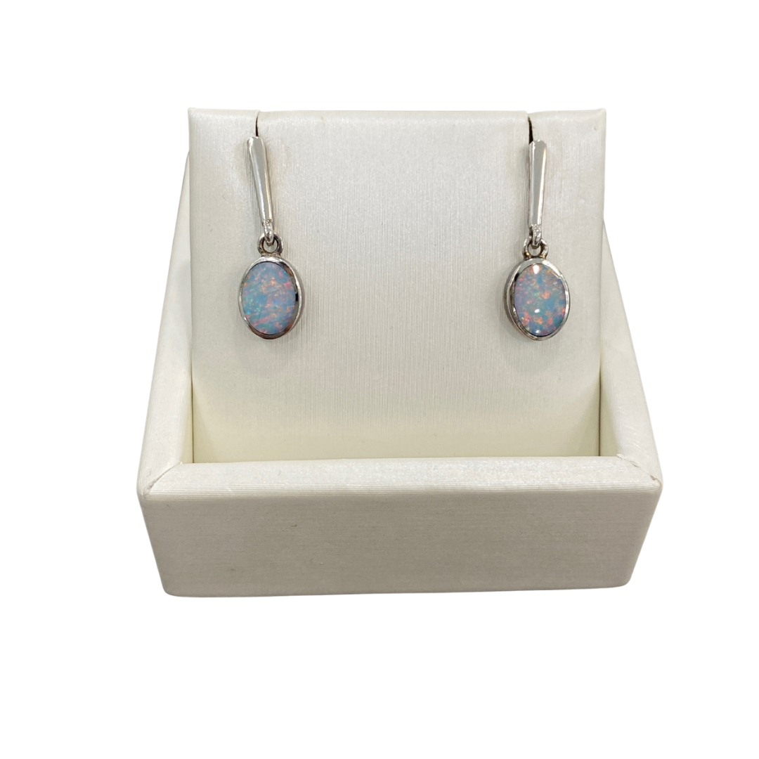 Tatum | LOU F S/S BLDR Opal Earring - The Classic Jewellers