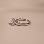 ADA | 1.5ct Oval with Hidden Halo and Accent Diamonds- Ready To Ship - The Classic Jewellers