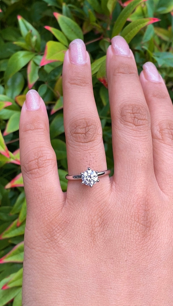 Kinsley | 1.00ct Brilliant Round Engagement Ring