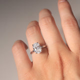 ALINA | 2.00ct Oval Tulip Solitaire - Ready To Ship