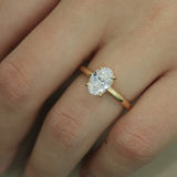 ROSALIE | 1ct Oval Solitaire- Ready To Ship