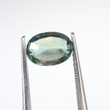 1.00ct Oval Australian Sapphire Teal