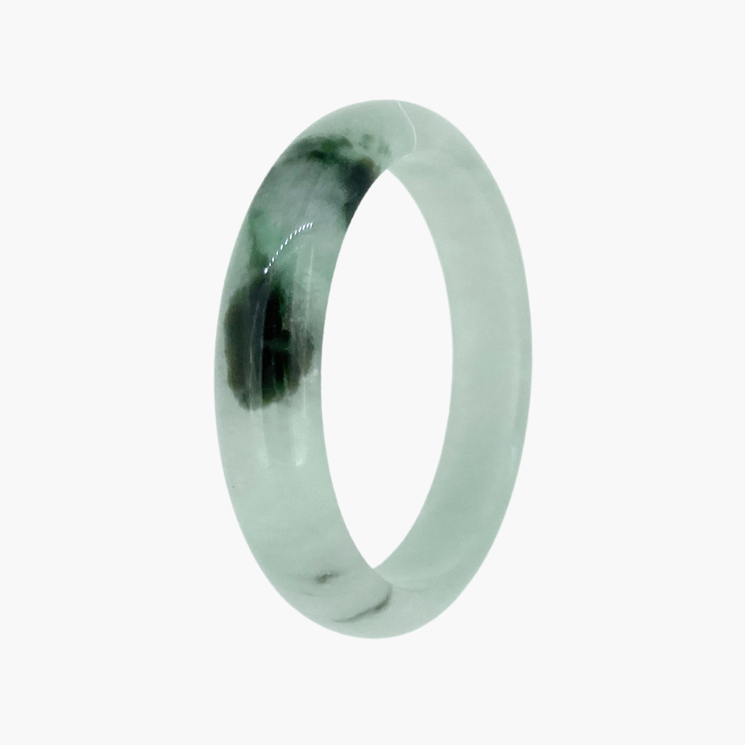 Halo Jade Bangle - The Classic Jewellers