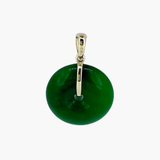 Infinity Jade Doughnut Pendant - The Classic Jewellers