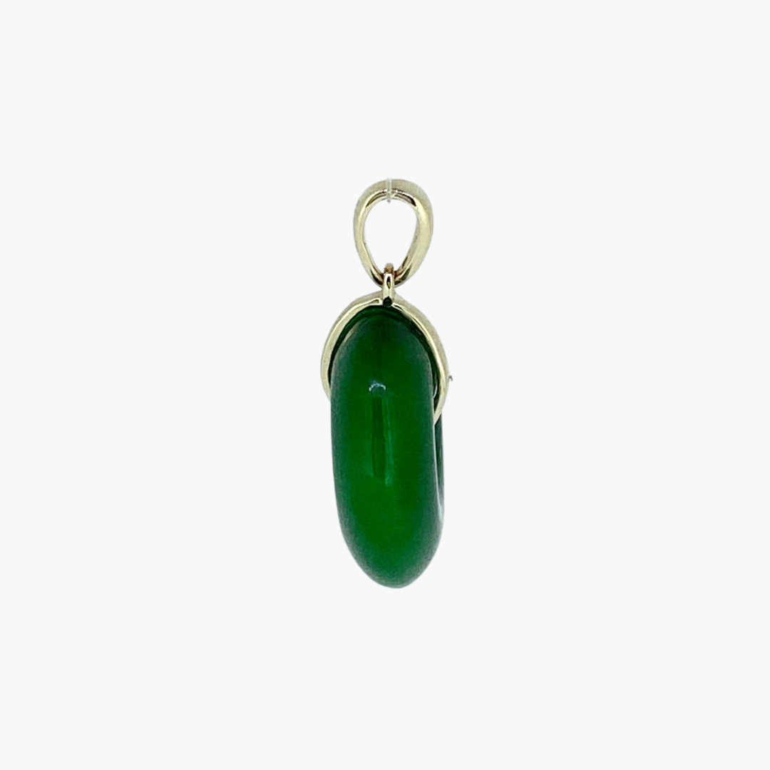 Infinity Jade Doughnut Pendant - The Classic Jewellers