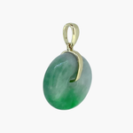 Solara Jade Doughnut Pendant - The Classic Jewellers