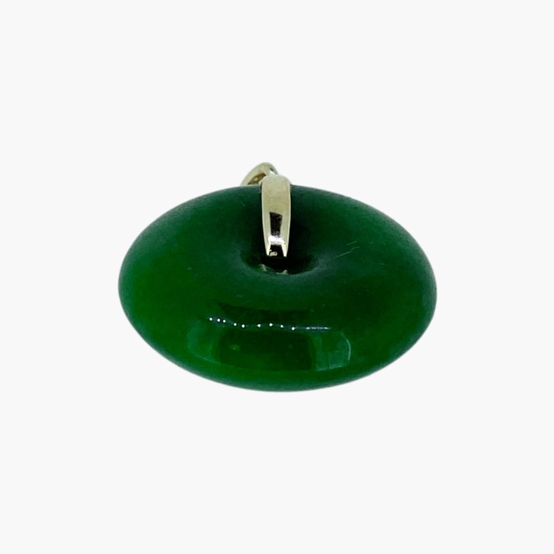 Mist Jade Doughnut Pendant - The Classic Jewellers