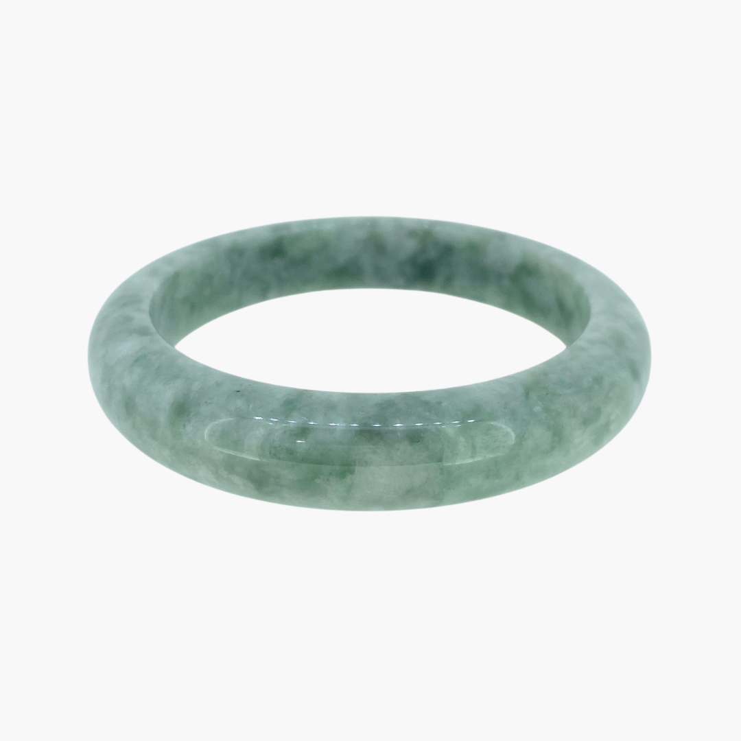 Olive Jade Bangle - The Classic Jewellers