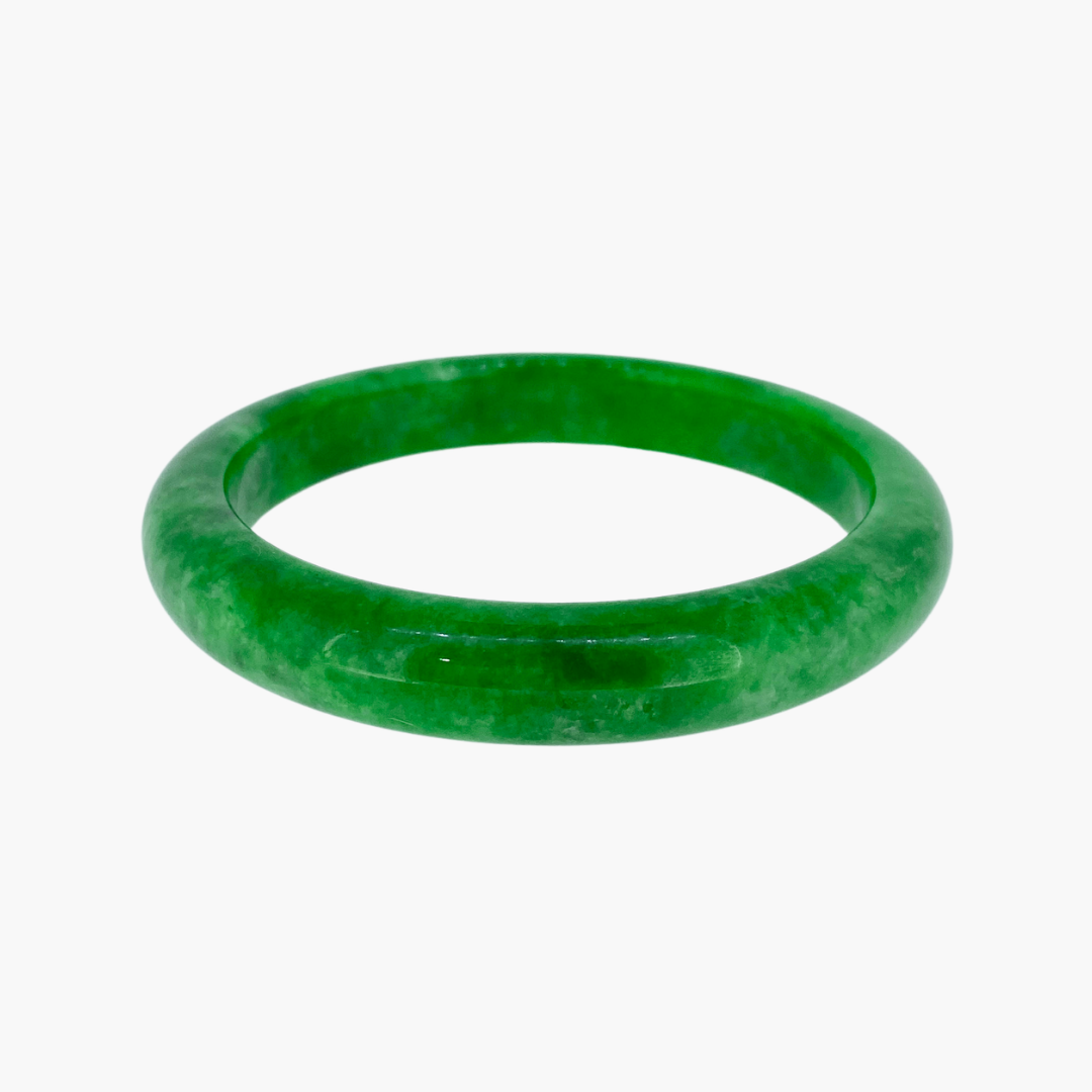 Fiora Jade Bangle - The Classic Jewellers