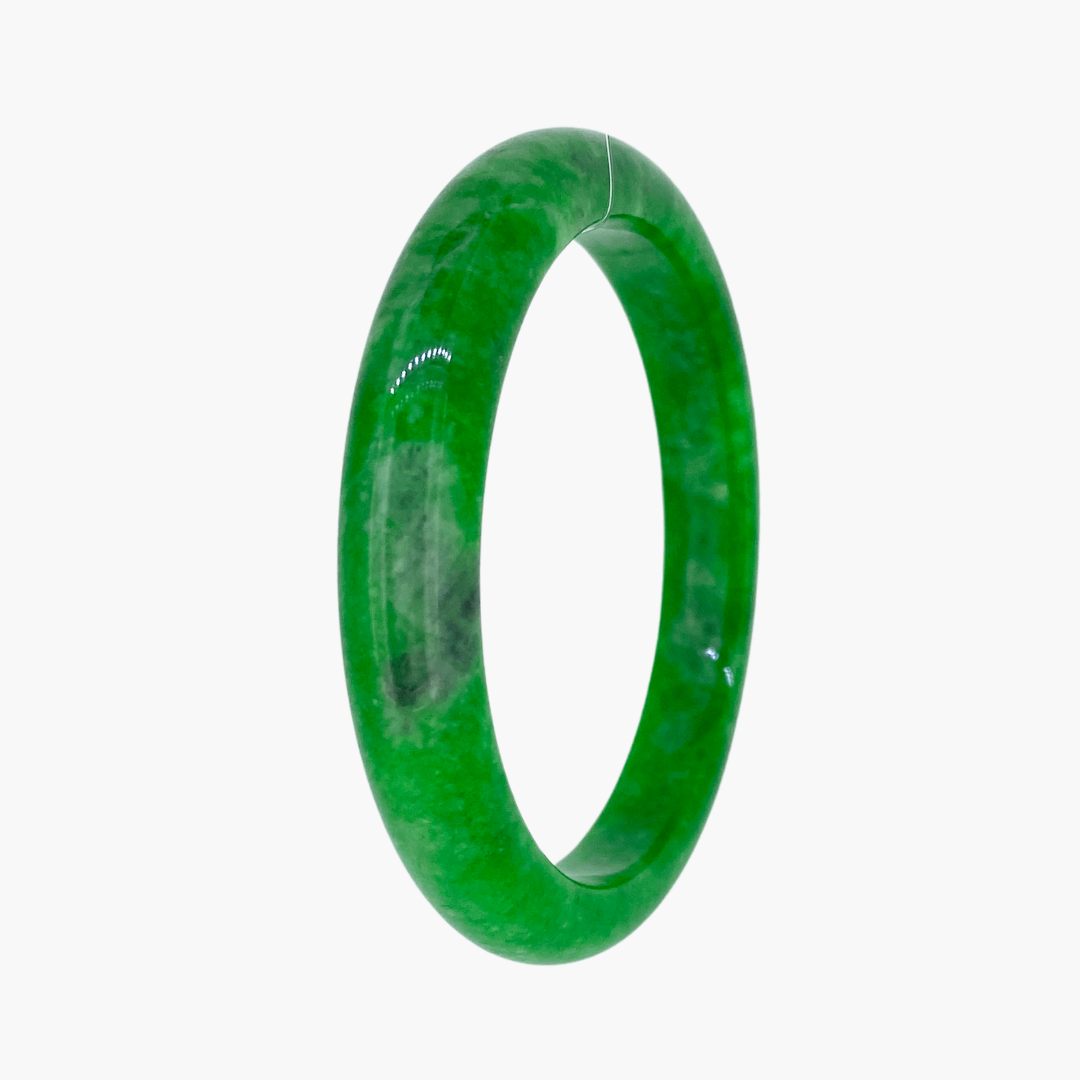 Fiora Jade Bangle - The Classic Jewellers