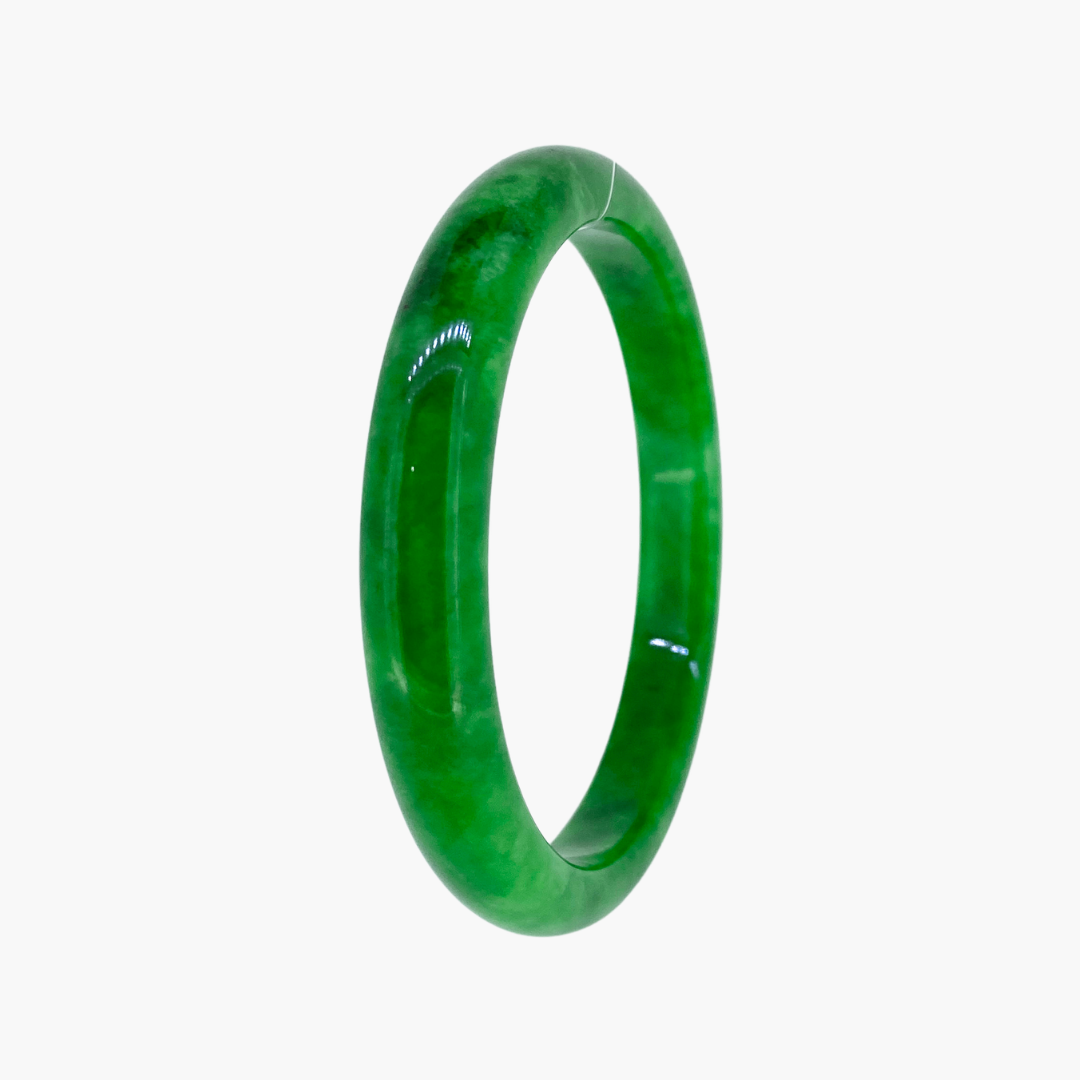 Ming Jade Bangle - The Classic Jewellers