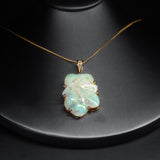 CLOUD | 14K SOLID OPAL PENDANT