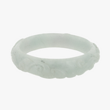 Kaze Carved Jade Bangle