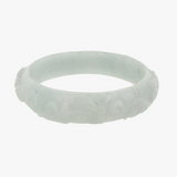 Kaze Carved Jade Bangle