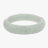 Kaze Carved Jade Bangle