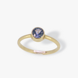 Lyria | 9ct Yellow Gold Tanzanite Ring