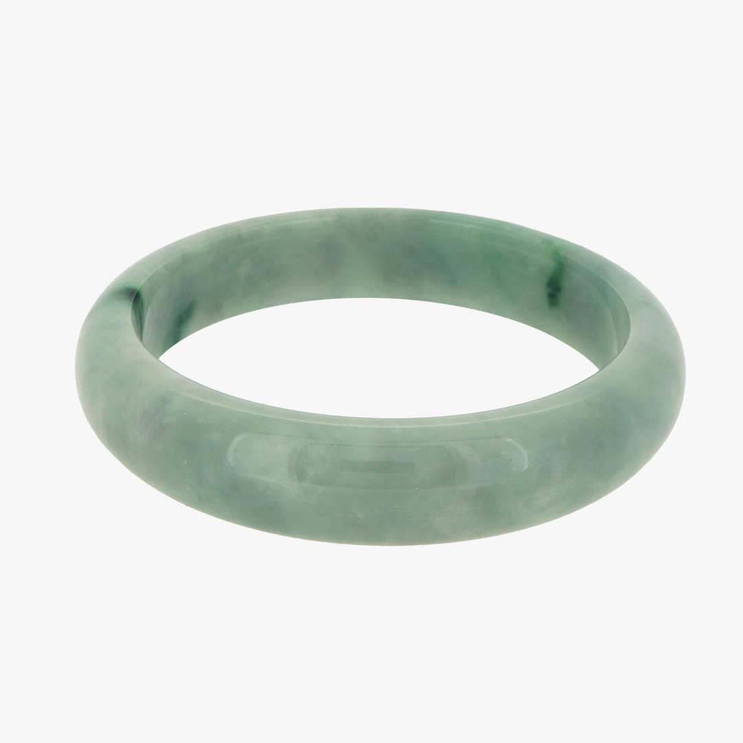 Mountain Rock Jade Bangle