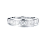 Hazel | Channel Set Baguette Diamond Wedding Band - The Classic Jewellers