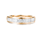 Hazel | Channel Set Baguette Diamond Wedding Band - The Classic Jewellers