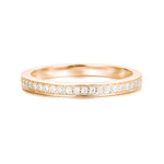 Daphne | French Pave Set Diamond Wedding Band - The Classic Jewellers