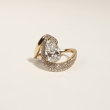 14K Yellow Gold Lab-Grown Diamond Ring