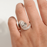14K Yellow Gold Lab-Grown Diamond Ring